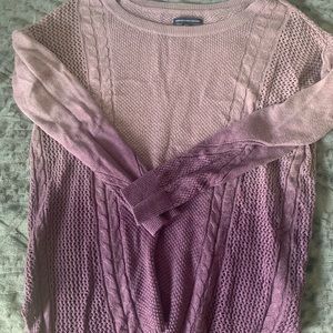 American Eagle dip dyed sweater